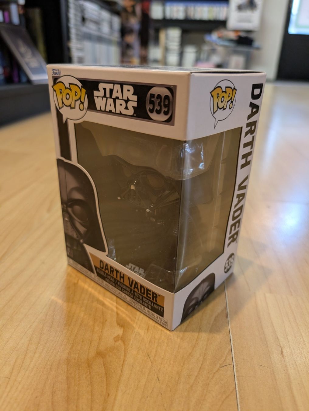 Funko Statuette: Funko pop star wars 539 Darth vader – Usato da Giubiasco venduto da Ticinerd