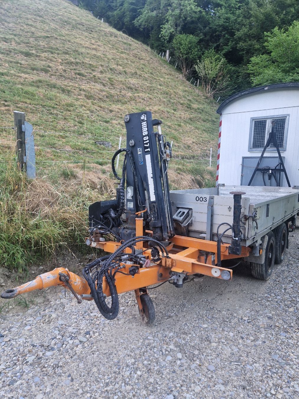 HIAB Gru: Kran HIAB 017T – Usato da Sumiswald venduto da ForstCounty 7