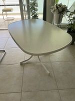 Tisch weiss Marmoroptik 100x60cm Esstisch Couchtisch gut