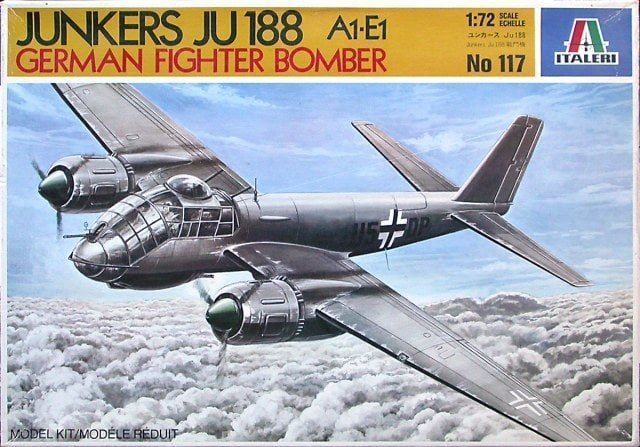 Kit di modellismo & Modellini statici: Vergriffen Italeri Junkers Ju 188 – Nuovo (secondo la descrizione) da Neuenhof venduto da Abakan