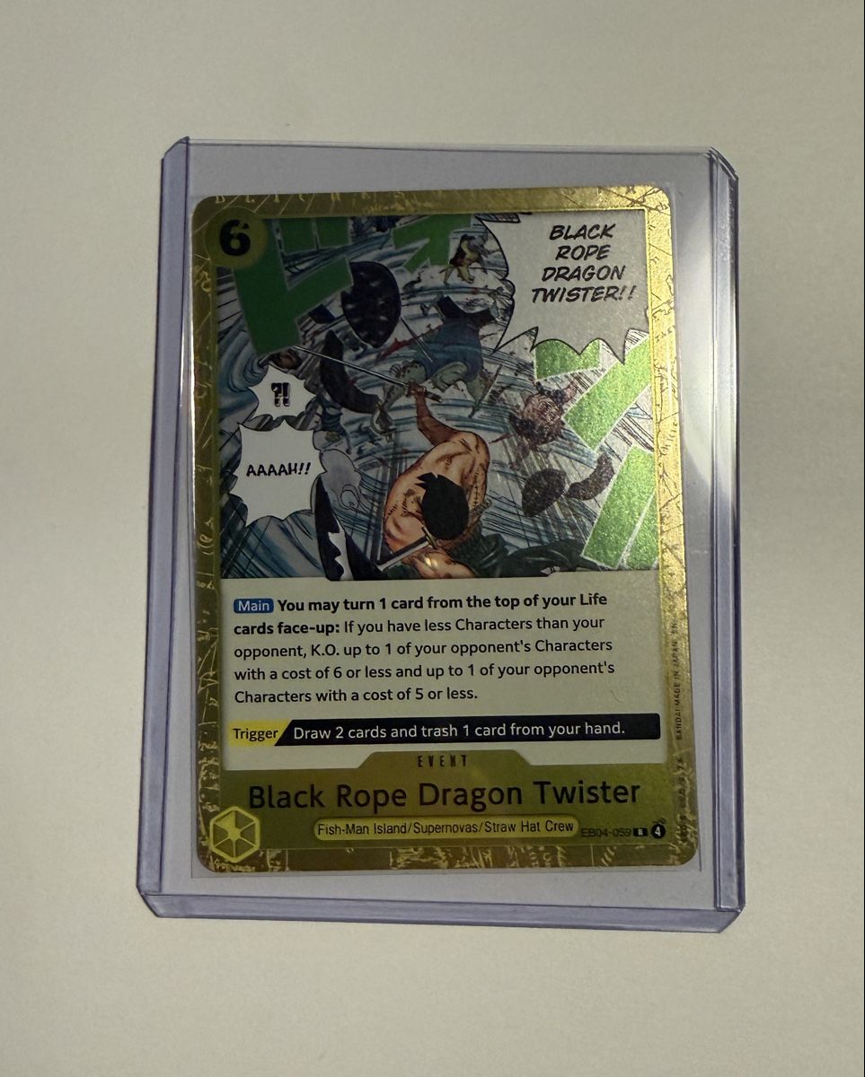 Bandai Carte collezionabili: One Piece TCG / EB04-059 R / EN – Nuovo (secondo la descrizione) da Zürich venduto da gra_rr6s