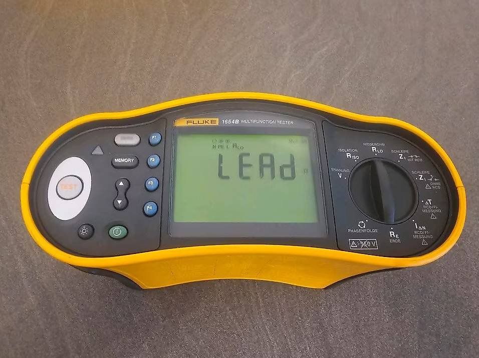Fluke Misurare: Fluke 1654B Multifunktions-Installationstester – Usato da Beringen venduto da inexxwina 1