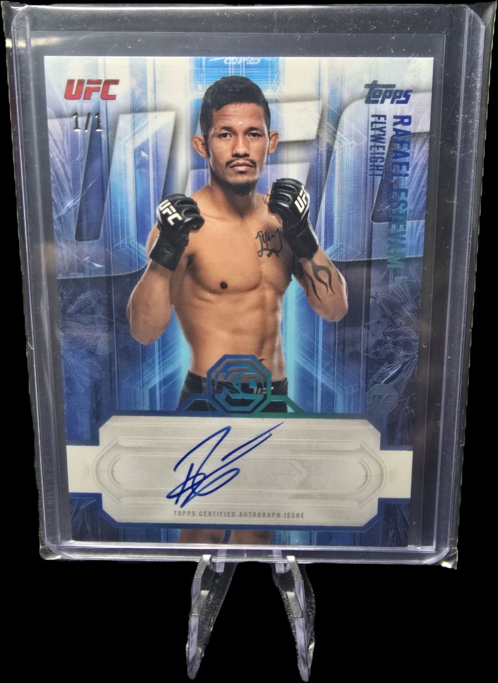 Topps Carte collezionabili: Rafael Estevam Platinum Auto 1/1 UFC – Nuovo (secondo la descrizione) da Sementina venduto da PlatinumCollectibles