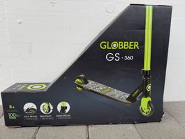 Trottinette freestyle Globber GS 360, noir-vert