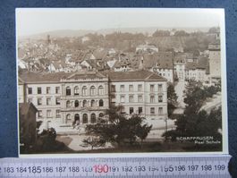 SCHAFFHAUSEN REALSCHULE ERBAUT 1867-69 REPRO AK SH