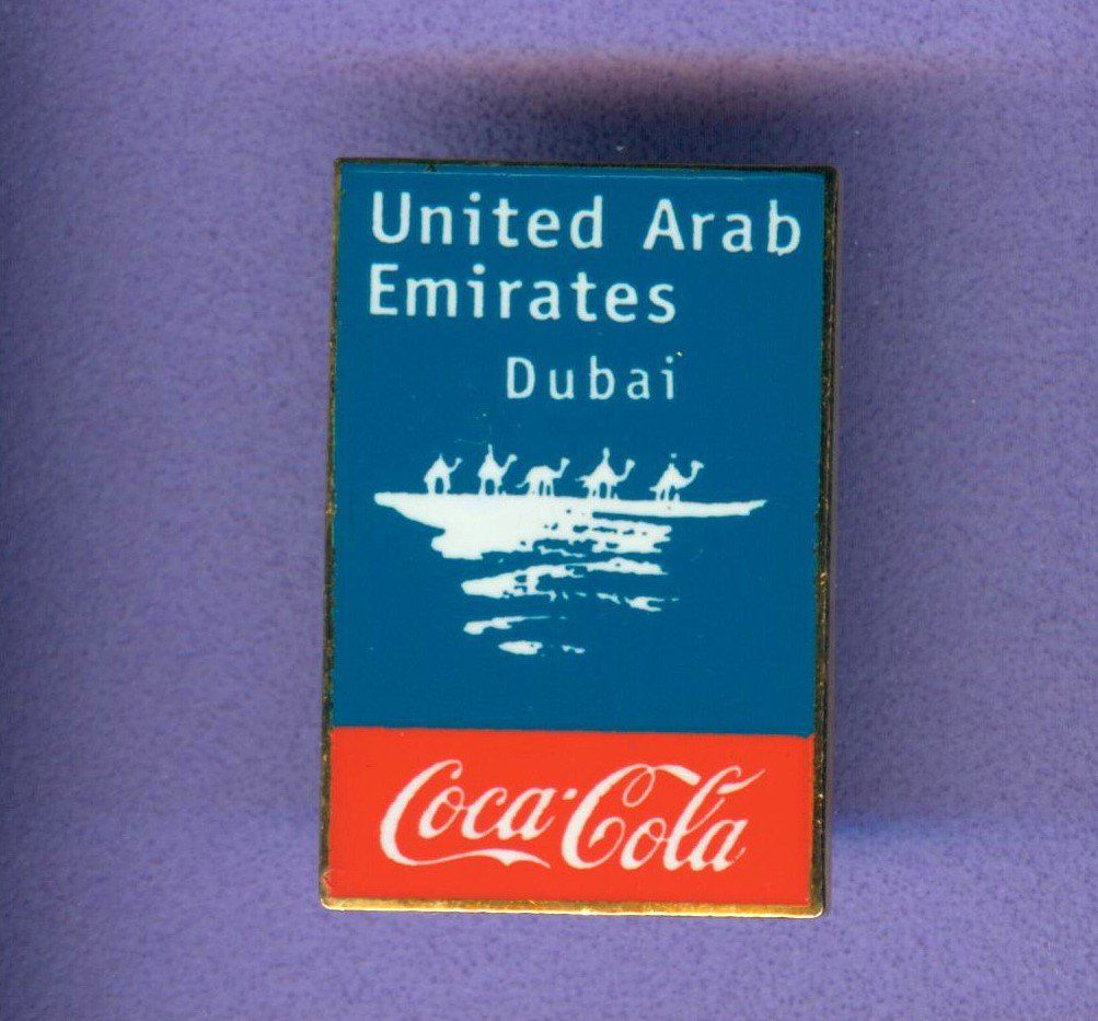 Coca-Cola Placchette & Badge: Coca Cola   United Arab Emirates – Usato da Winterthur venduto da Sammleroase