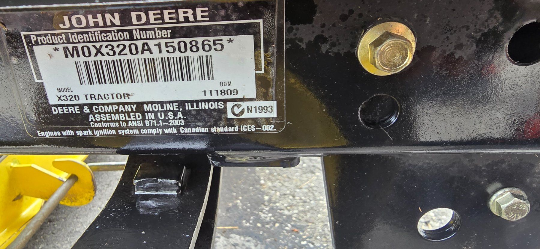John Deere Tagliaerba: John Deere X320 Rasentraktor - Frühlings-Schnäppchen! – Usato da Rain venduto da Fafan069 8