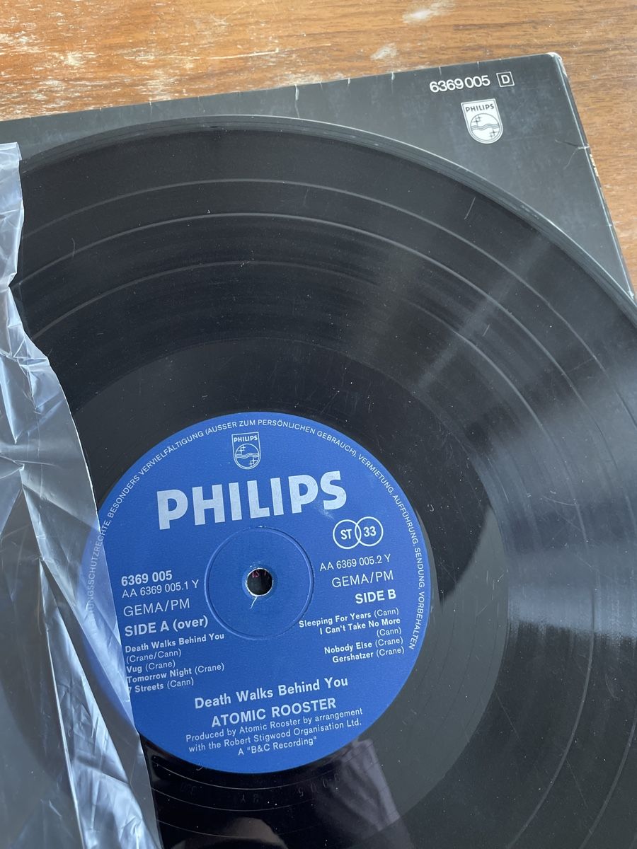 Dischi in vinile: Atomic Rooster - Death Walks Behind You – Usato da Bern venduto da rxbenx 4