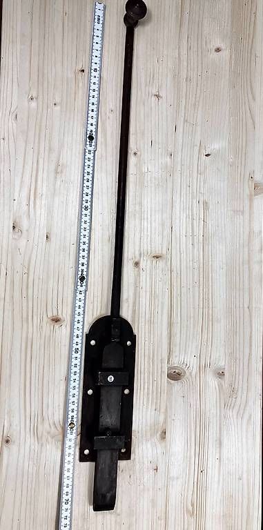 Eisenwaren: Antiker Stossriegel 71 cm – Gebraucht aus Horw von luzernicus