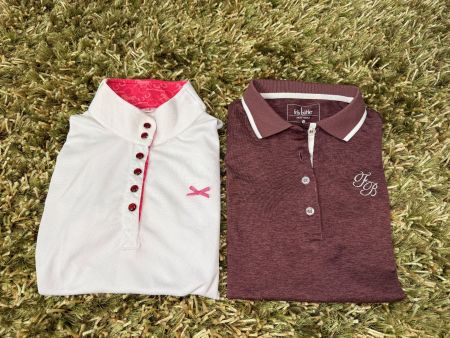 2 Reitshirts / Turniershirts – XS/S – sehr guter Zustand