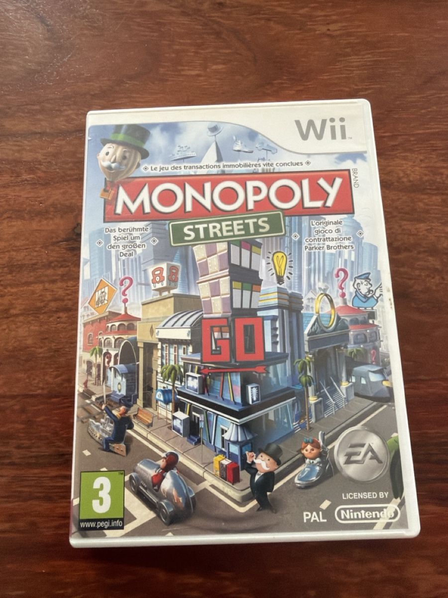 Nintendo Jeux: Monopoly streets – D'occasion à Sementina par bru_vpp5