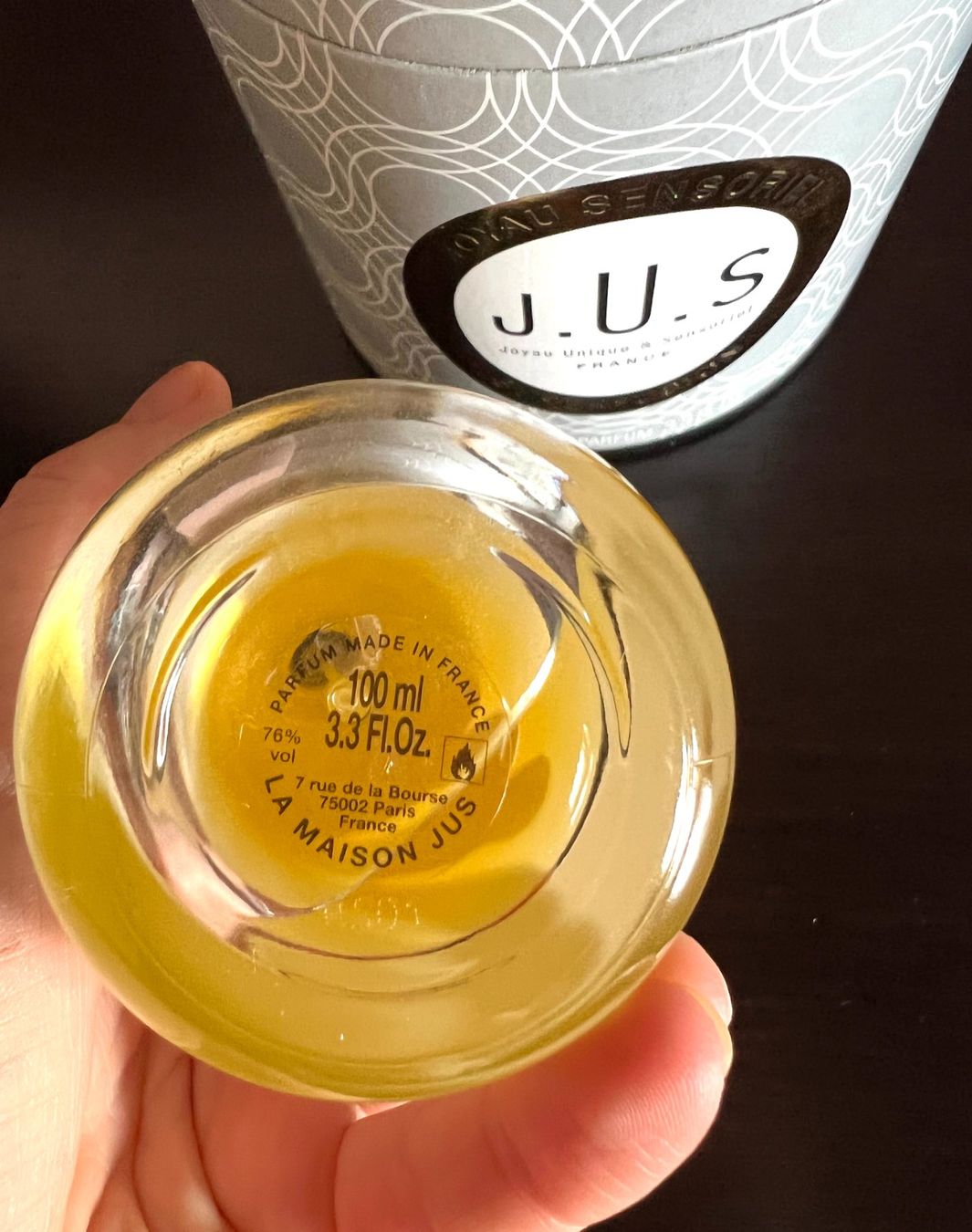 Parfums & Eau de Toilette: Superfusion by J.U.S Parfums 100ml – D'occasion à Besazio par tonpetitparfum 1