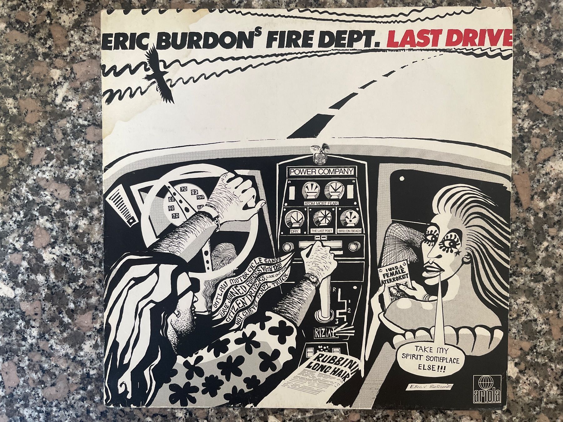 Dischi in vinile: A386/Eric Burdon's Fire Dept. - Last Drive – Usato da Frutigen venduto da Philippe_jsp