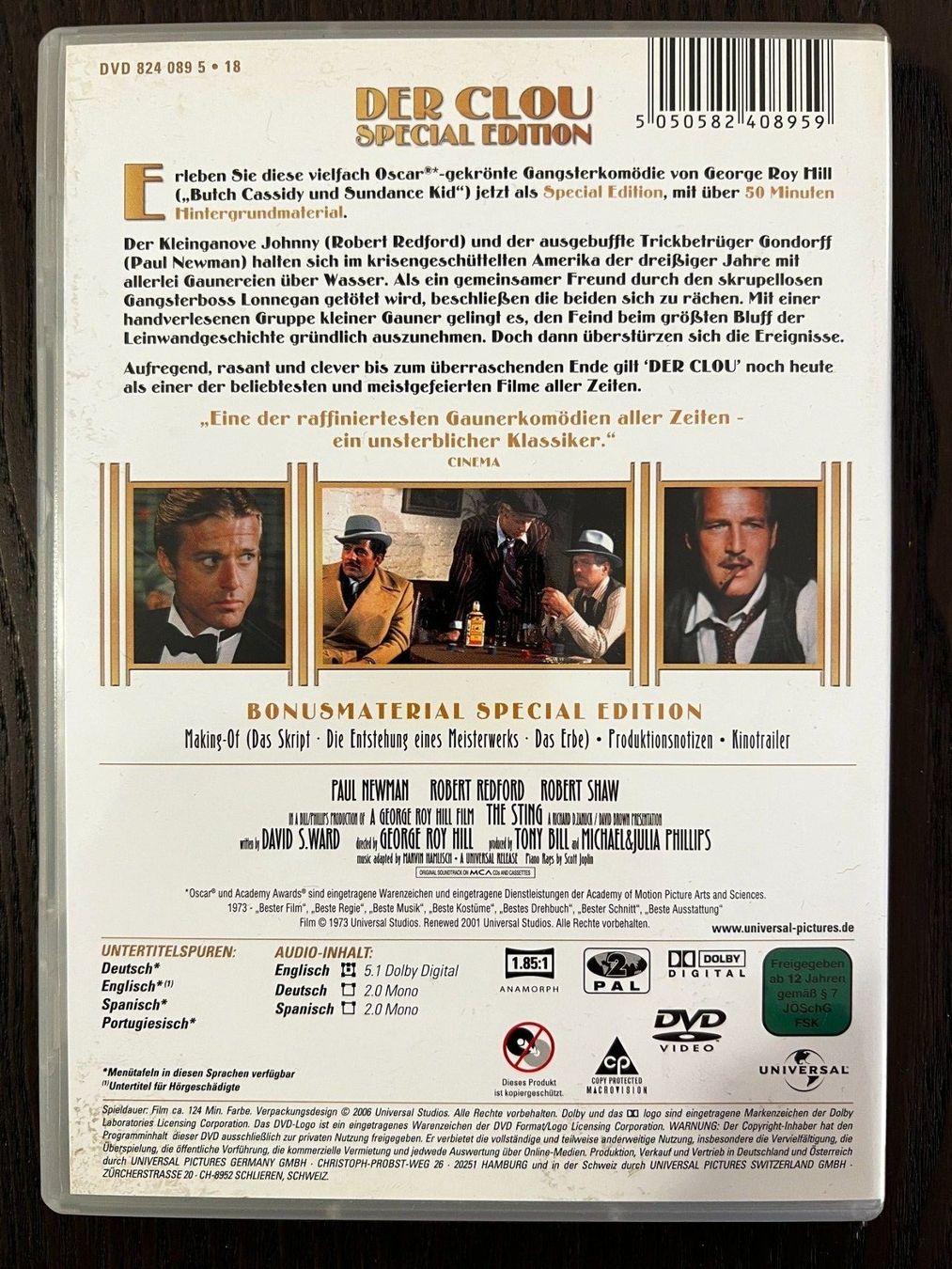 Tutti i DVDs: Der Clou – Usato da Zürich venduto da FilmFreunde 1