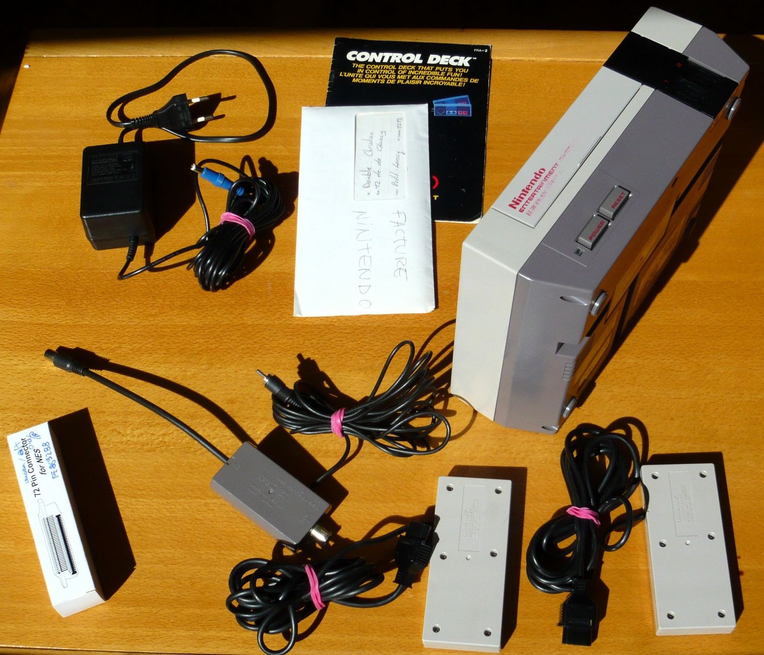 Nintendo Console: NES: Console complète ! Boite,Sagex,Câbles,Notice,Manettes – Usato da Onex venduto da Jaguar1986 4
