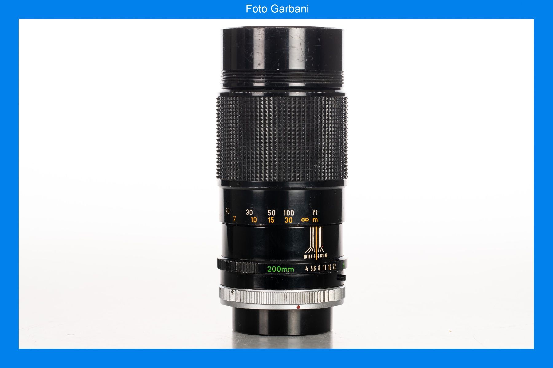 Canon Objektive: Canon FD 200mm f4 S.S.C – Gebraucht aus Muralto von FotoGarbani