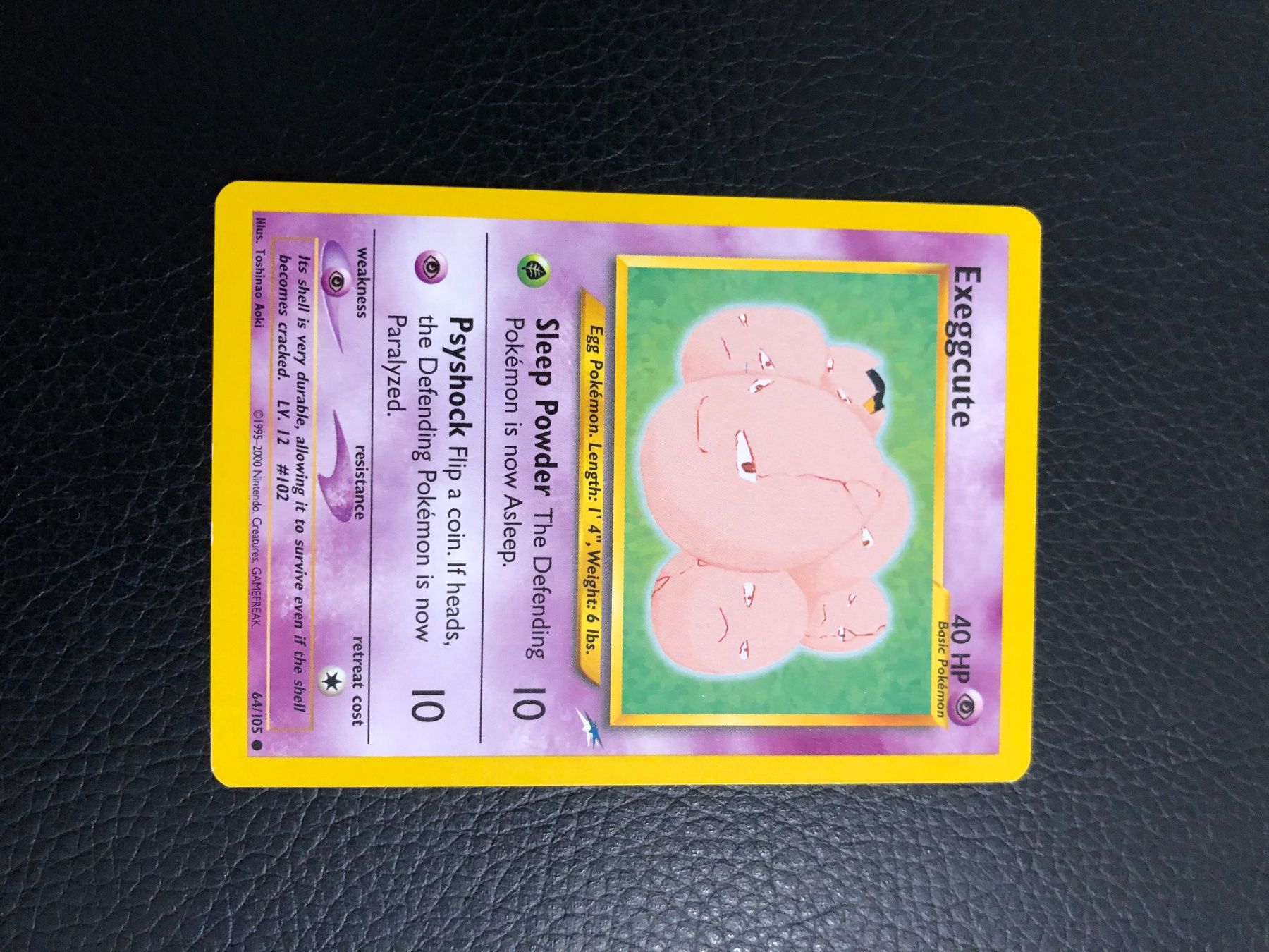Pokémon Carte collezionabili: Neo destiny - Exeggcute 64/105 Ab 1 – Usato da Paradiso venduto da Pkmn10