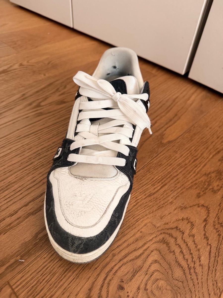 Louis Vuitton Herrenschuhe: Baskets Louis Vuitton Trainer noir blanc taille 46 – Gebraucht aus Lausanne von Mr0ssy 3