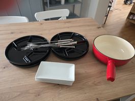 Fondue-Set kaum benutzt