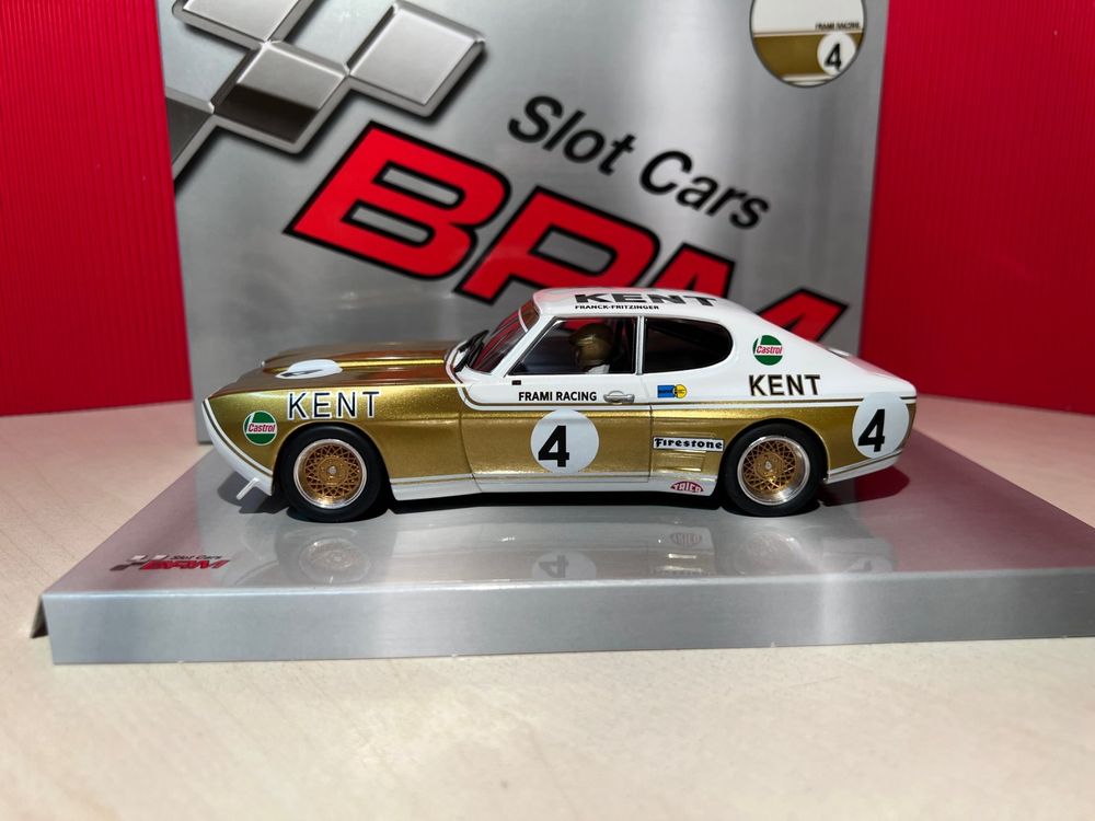 Ford Capri 2600 RS «KENT» Spa 1972 - Frami Racing BRM 1:24 (Neu (gemäss ...