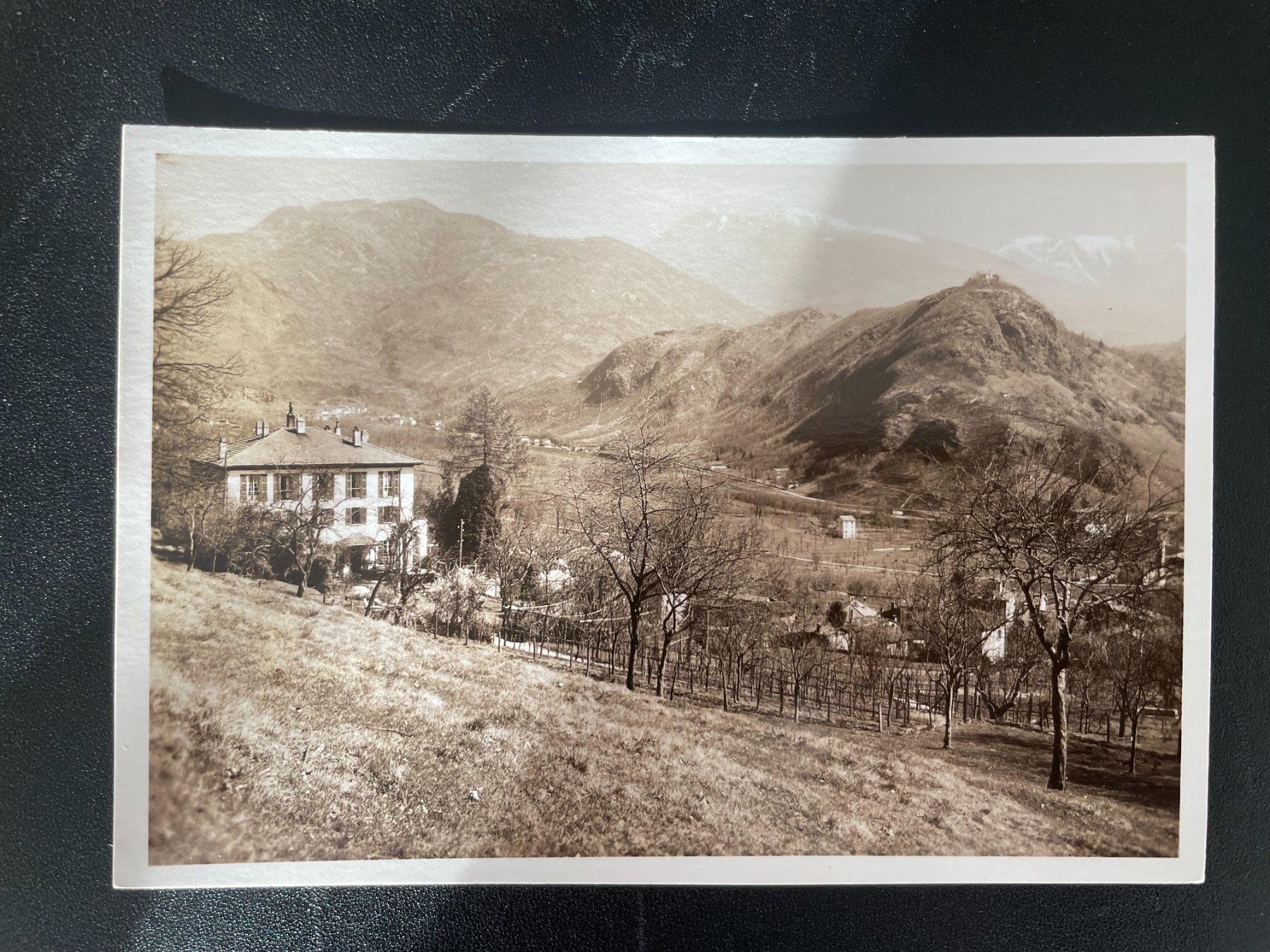 Cartoline postali: AK TI Villa al Ronco, Gravesano – Usato da Thal venduto da Danny82