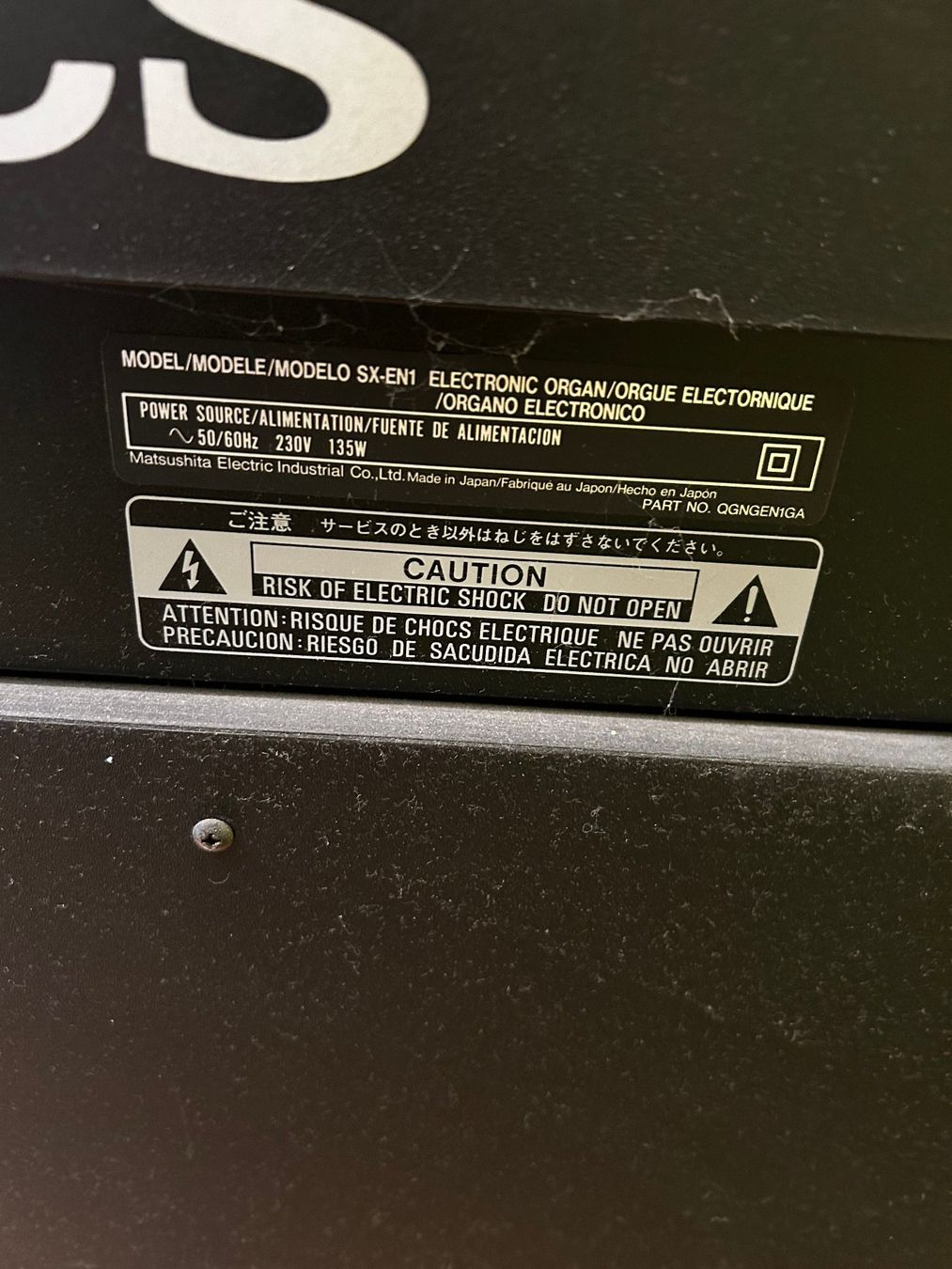 Technics Strumenti musicali: Technics Orgel SX-EN1 – Usato da Ruswil venduto da goldhansi 4