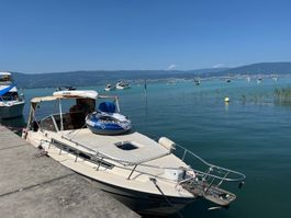 Motorboot mit Trailer