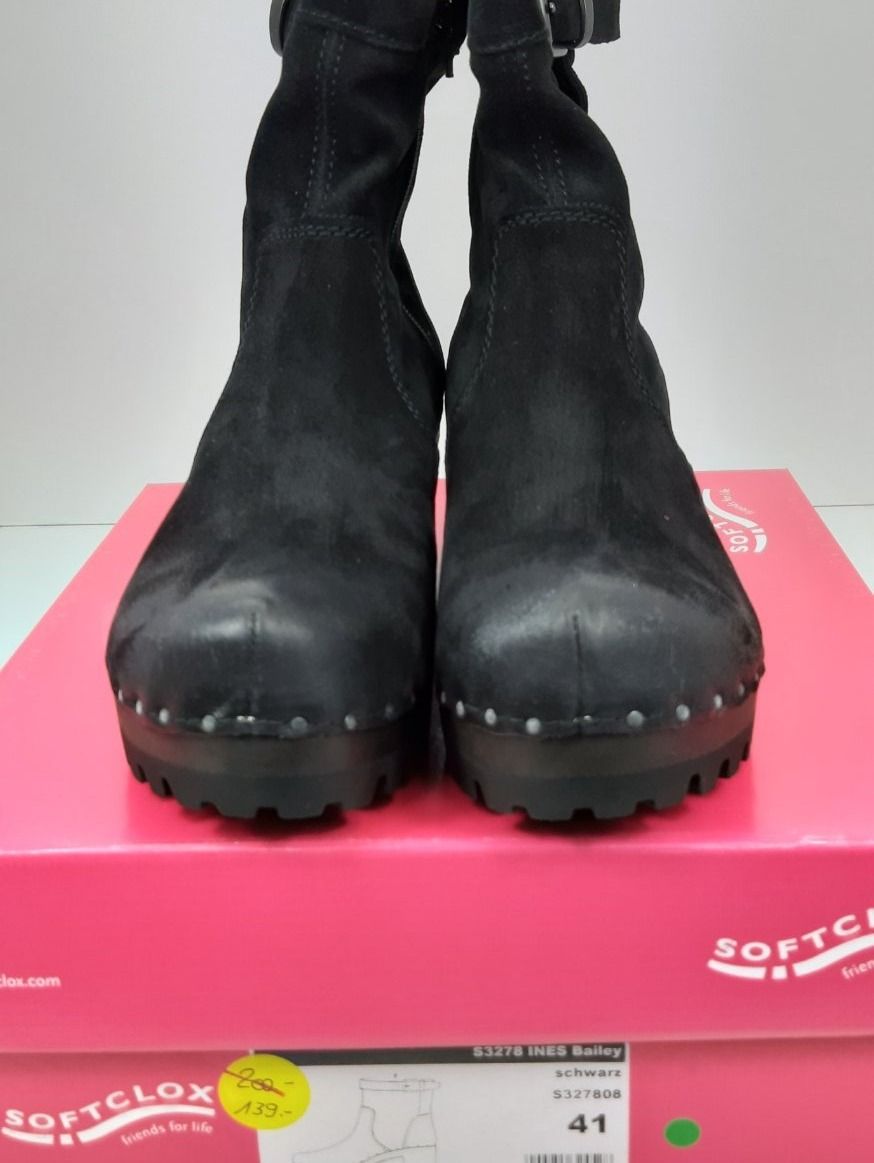 Softclox Damenschuhe: SOFTCLOX INES Bailey schwarz Stiefelette Gr. 41 – Neu und originalverpackt aus Seuzach von VT-Collections1 7