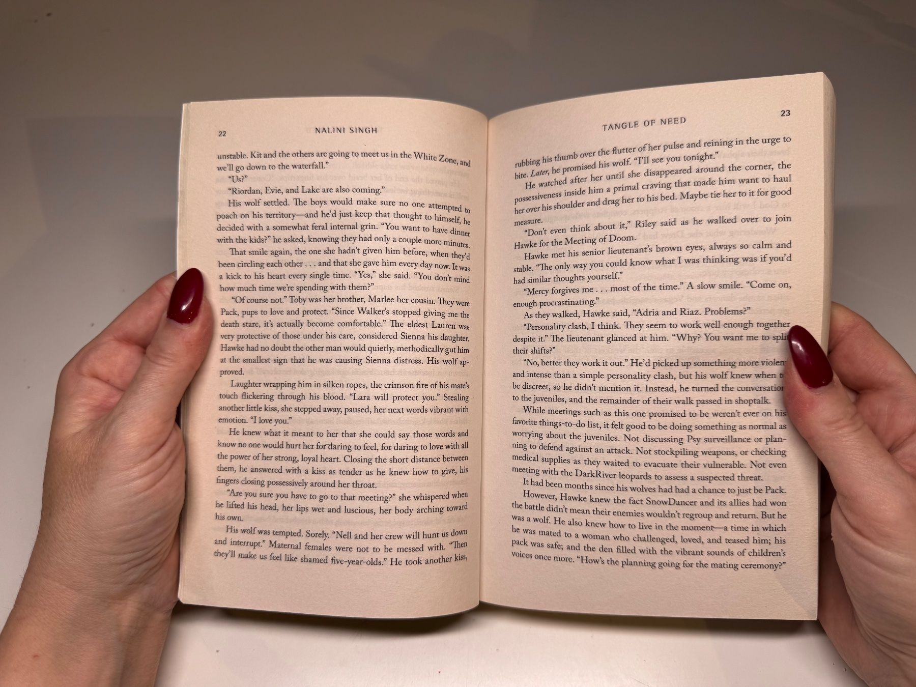 Bücher: NOVEL: Nalini Singh, Tangle of Need – Gebraucht aus Grosswangen von English_books 4