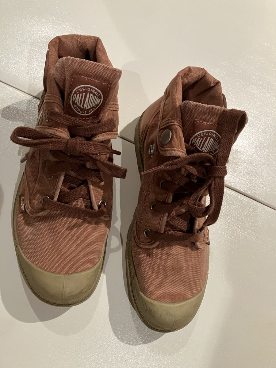 Palladium Scarpe da donna: Basket hautes Palladium en toile – Usato da Arconciel venduto da chance22