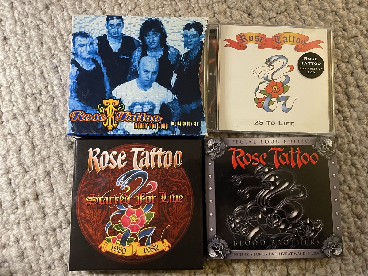 CD: 4x Rose Tattoo – Nuovo (secondo la descrizione) da Reinach AG venduto da trigger7811