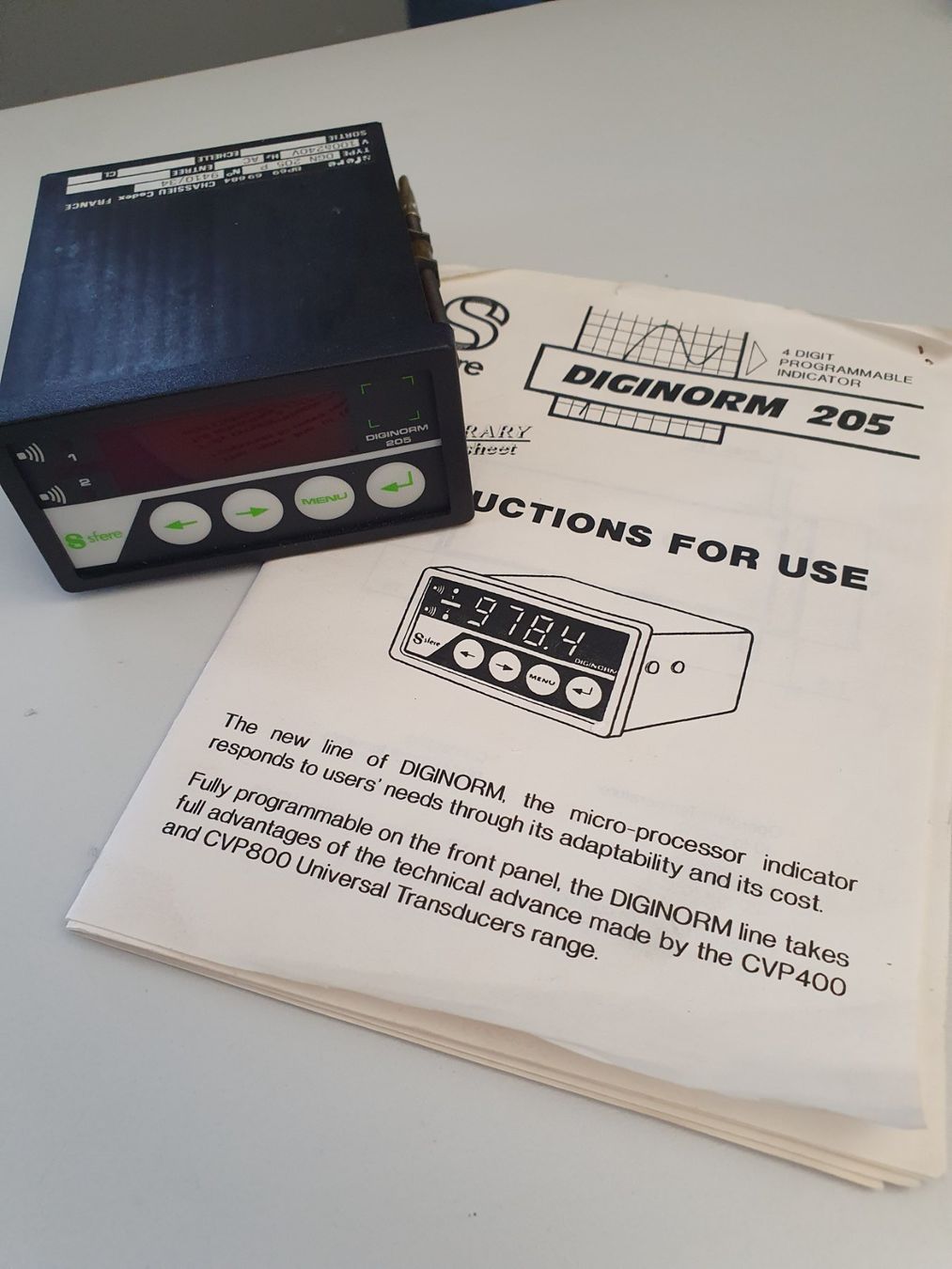 Misurare: DGN 205 P Panelmeter von SFERE – Usato da Rothrist venduto da Witronic