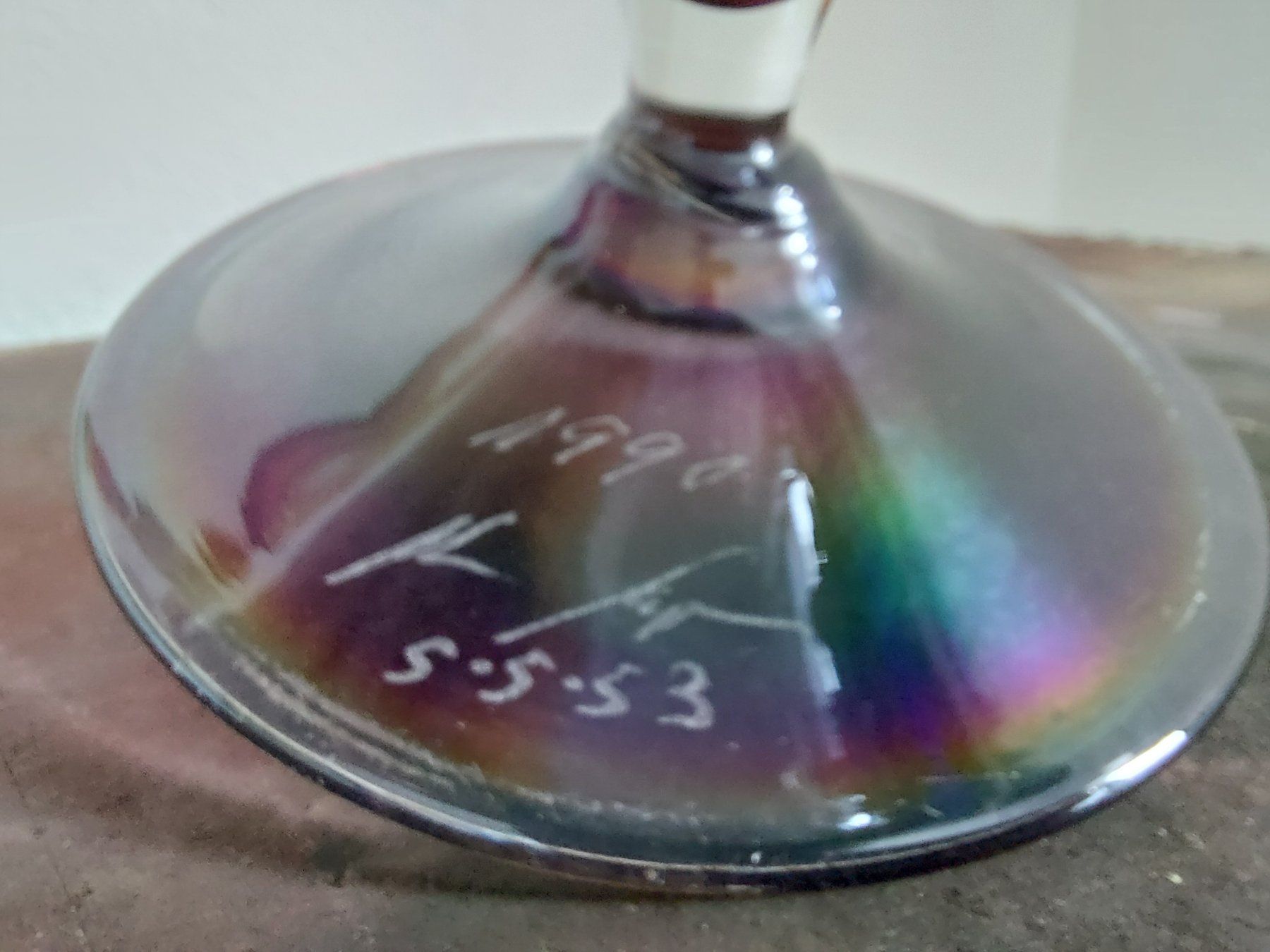 Vasen & Gefässe: Künstlervase/Fussschale, Peter Kaspar, 1990 – Gebraucht aus Subingen von K7passt_immer 4
