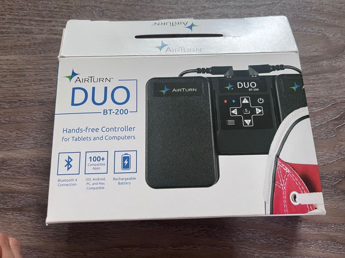 AirTurn Instruments de musique: AirTurn Duo BT-200 Pedal – D'occasion à Thalwil par yil_n9fz