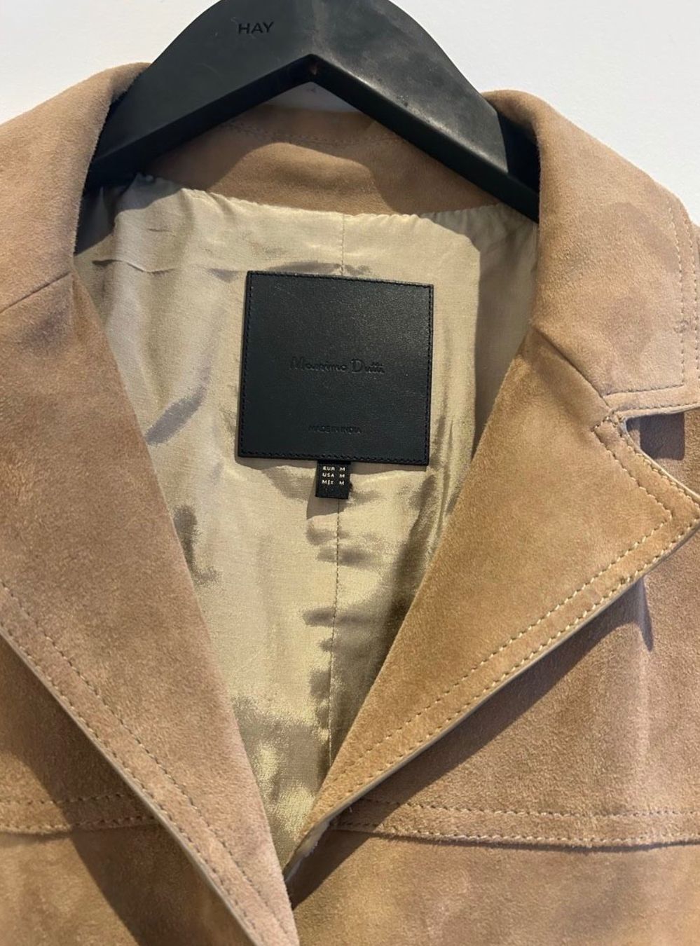 Massimo Dutti Giacche: Massimo Dutti Wildleder Blazer – Usato da Zürich venduto da sch_2jyl 1
