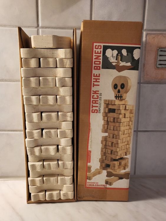Jenga Spiel /Stack the bones Kaufen auf Ricardo