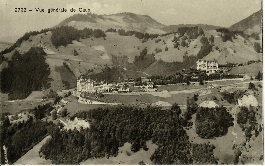 Cartoline postali: Vue générale de Caux – Usato da Hochdorf venduto da Ziegel-16