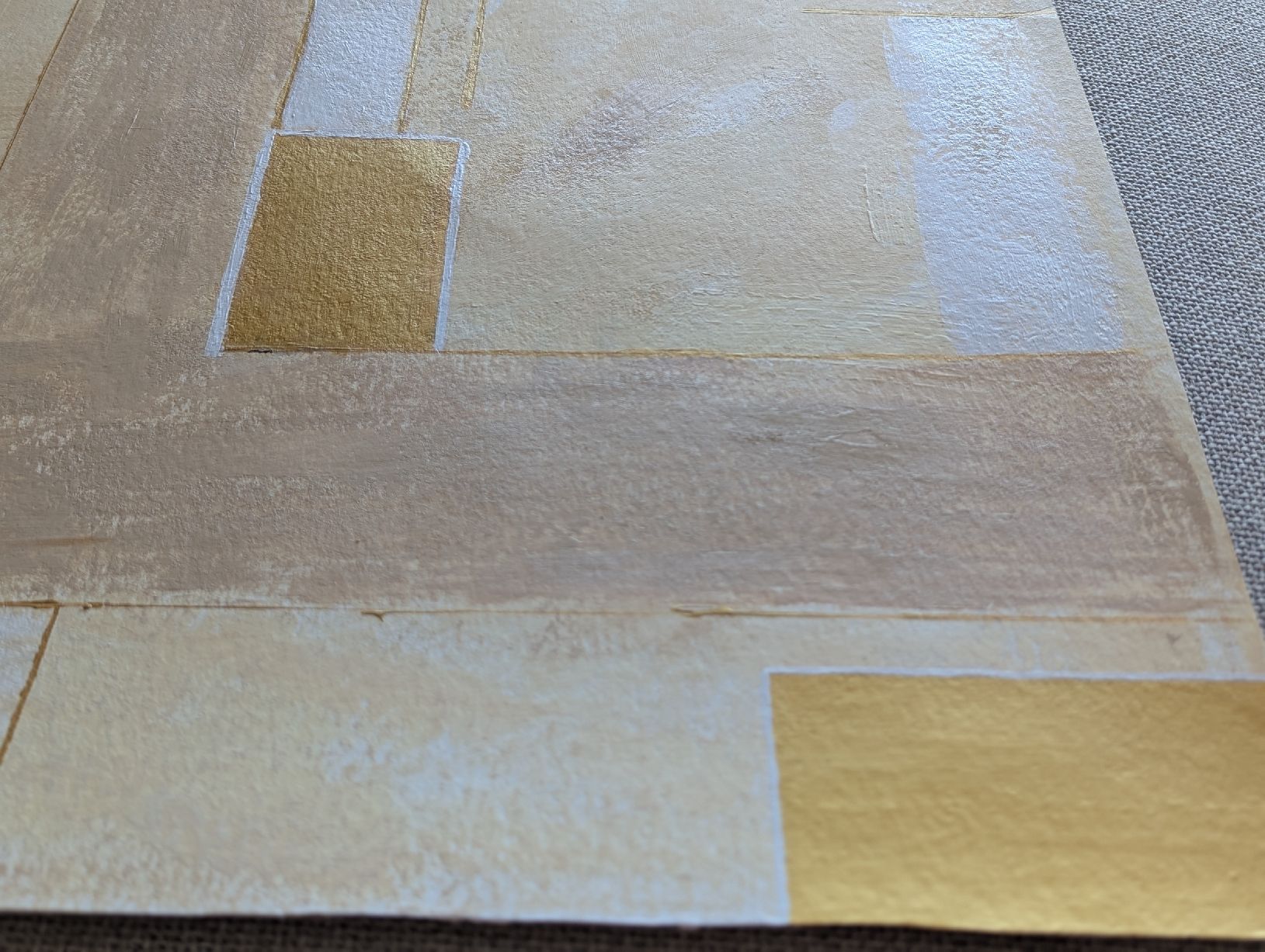 Dipinti: Abstraktes Originalgemälde, Moderner Minimalistischer Stil – Nuovo e nell'imballaggio originale da Winterthur venduto da LaVieColor 9