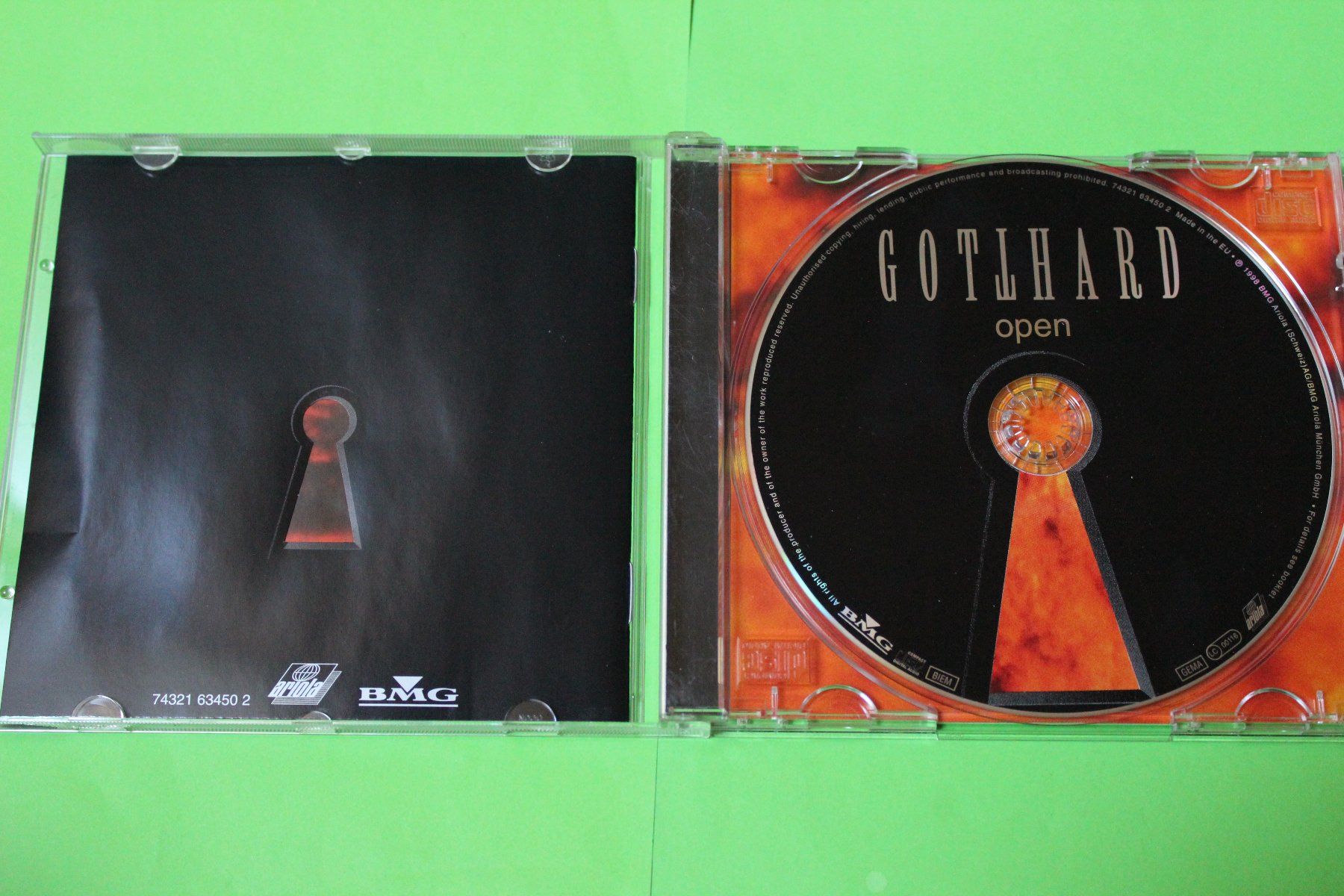 CD: GOTTHARD - OPEN (mit Steve Lee) CD 1998 – Usato da Tübach venduto da JamesStone 3