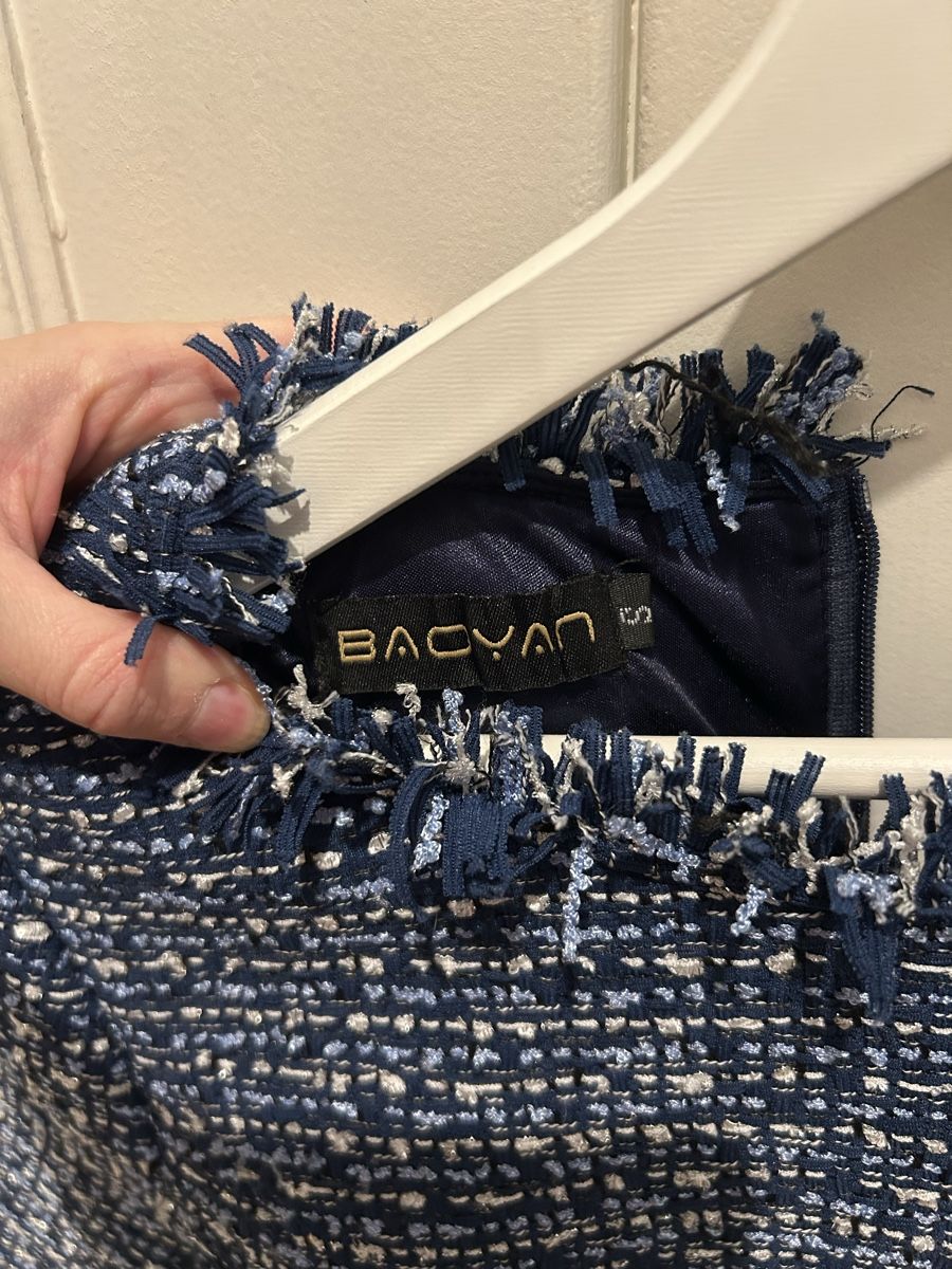 Vestiti: Robe BacYan bleue, taille S, Tweed – Nuovo (secondo la descrizione) da Genève venduto da aur_ypb7 1