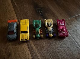 Hot Wheel Autos, 5 Stück