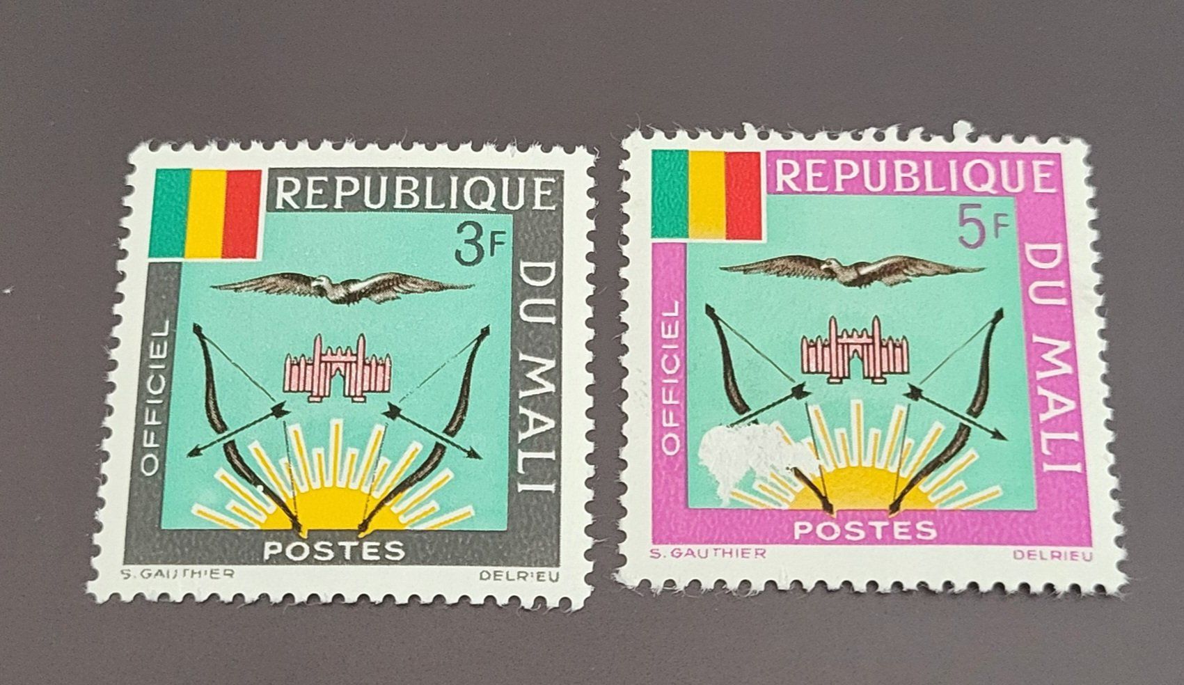 Tutti i francobolli: Mali 1964 vogel motiv briefmarken – Usato da St Gallen venduto da Stampsalshobby