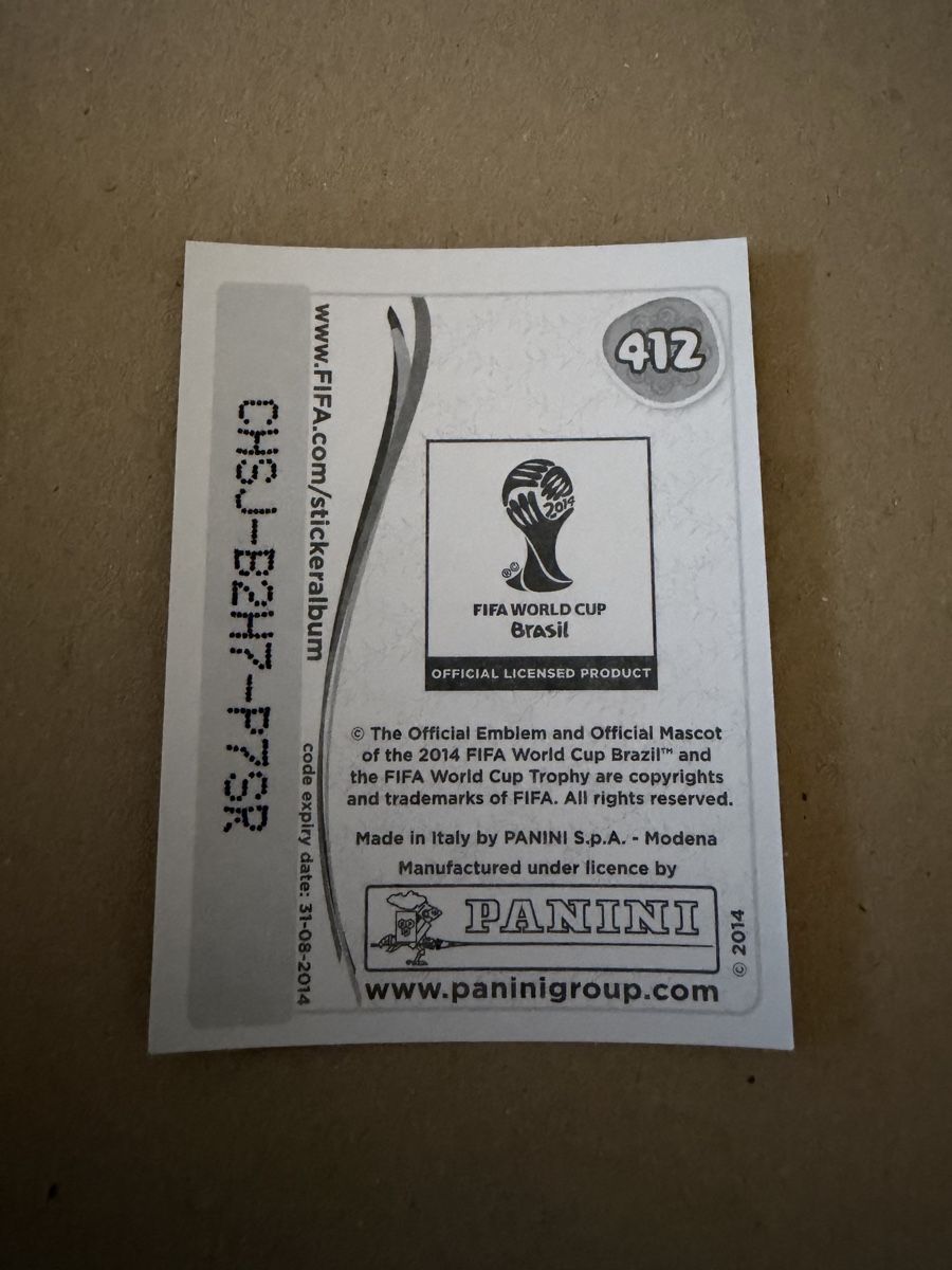 Panini Sammelbilder & Trading cards: Logo Argentine panini 2014 – Neu (gemäss Beschreibung) aus Treyvaux von goali1fcea 1