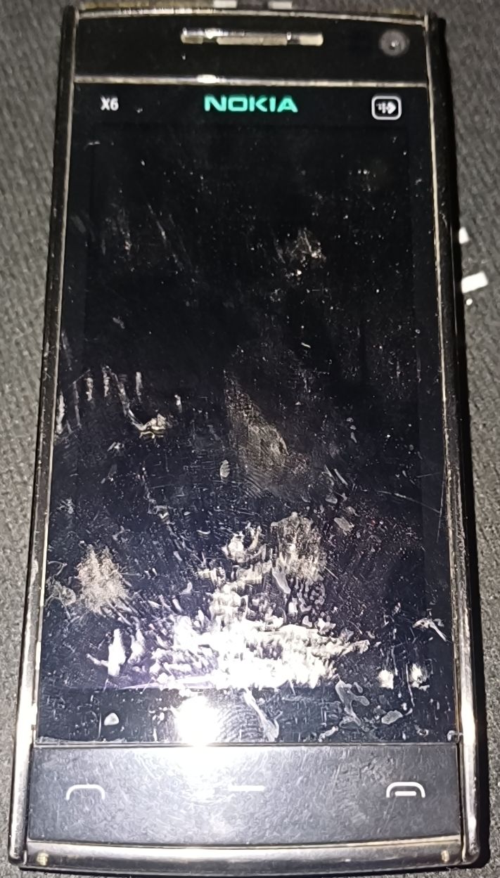 Nokia Telefoni cellulari / Smartphones: Nokia X6 Smartphone schwarz – Difettoso da Wangs venduto da Sarahklarah
