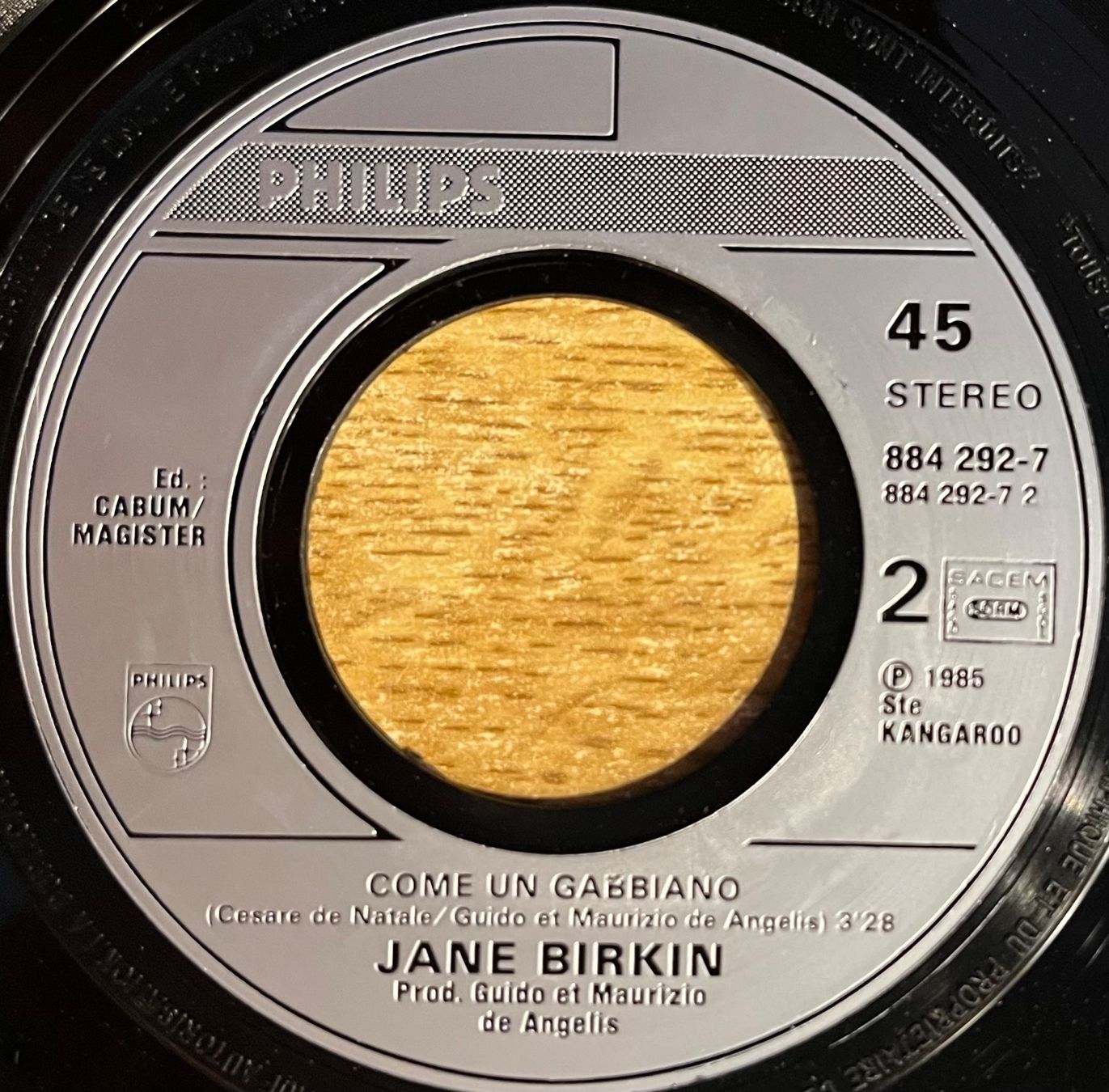 Dischi in vinile: JANE BIRKIN - QUOI – Usato da Bussigny venduto da vinyl-pas-cher 3