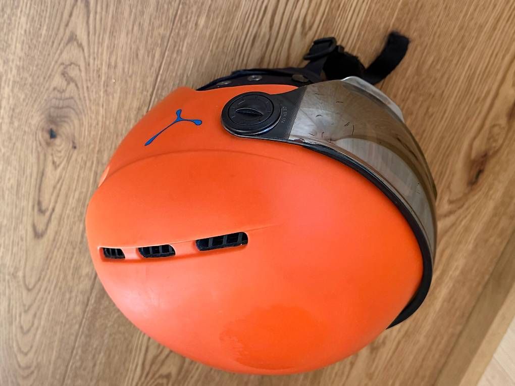 Caschi: Cébé Skihelm mit Visier 50-54 cm – Usato da Nottwil venduto da Siana12 1