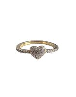 Michael Kors Herz Ring  925 Sterling Silber vergoldet