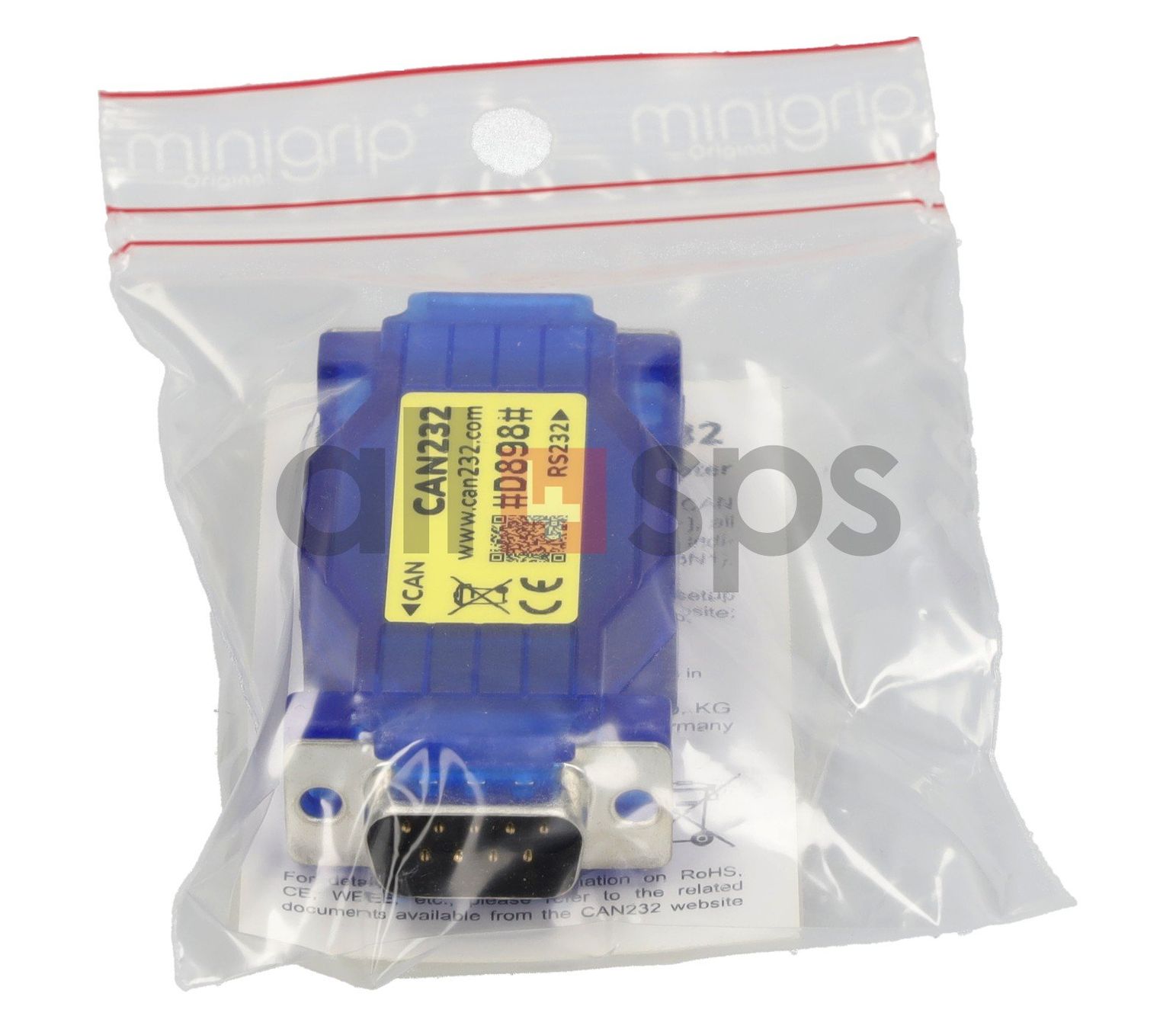 Unità & Adattatore: LAWICEL CAN232 CAN 2.0A/B INTERFACE ADAPTER RS232 - CAN232 – Nuovo e nell'imballaggio originale da Wolfhalden venduto da shop.all4sps 2