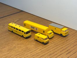 L2185: 4 Fahrzeuge der Post (Spur N)
