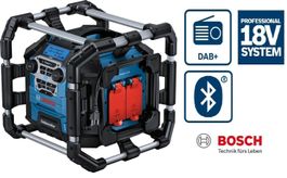 DAB+ Baustellenradio von Bosch GPB 18V-5 SC